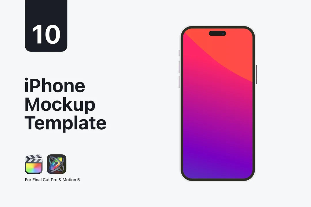 iPhone Mockup Template ccreation.store