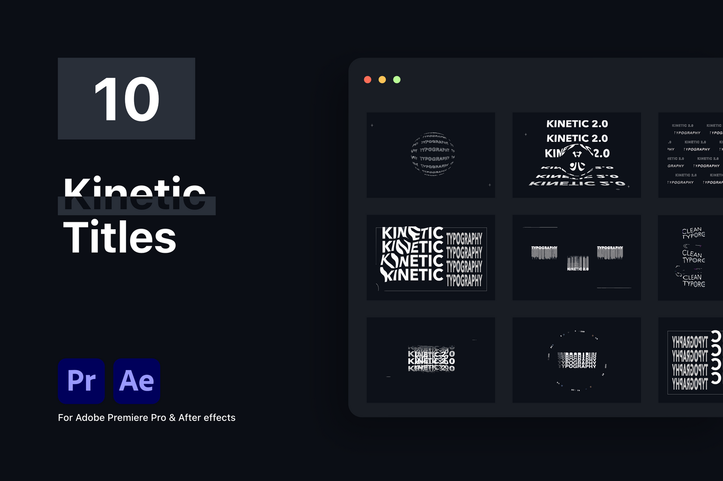 Kinetic Frames 2.0 ccreation.store