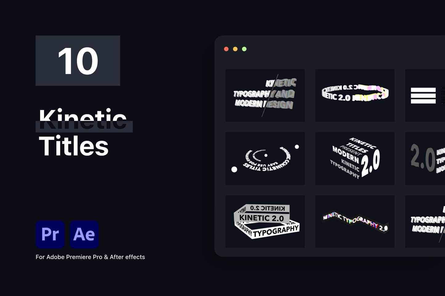 Kinetic Title Pack ccreation.store