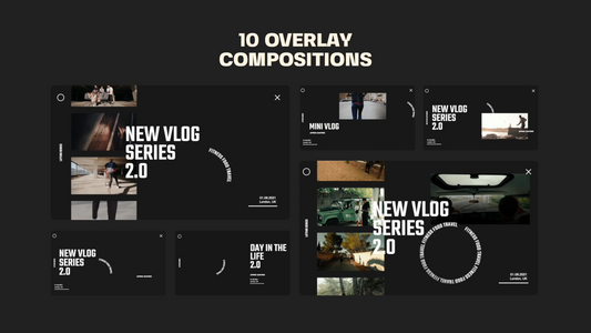 All of the templates for Mogrt are ready to be used in your video editing projects