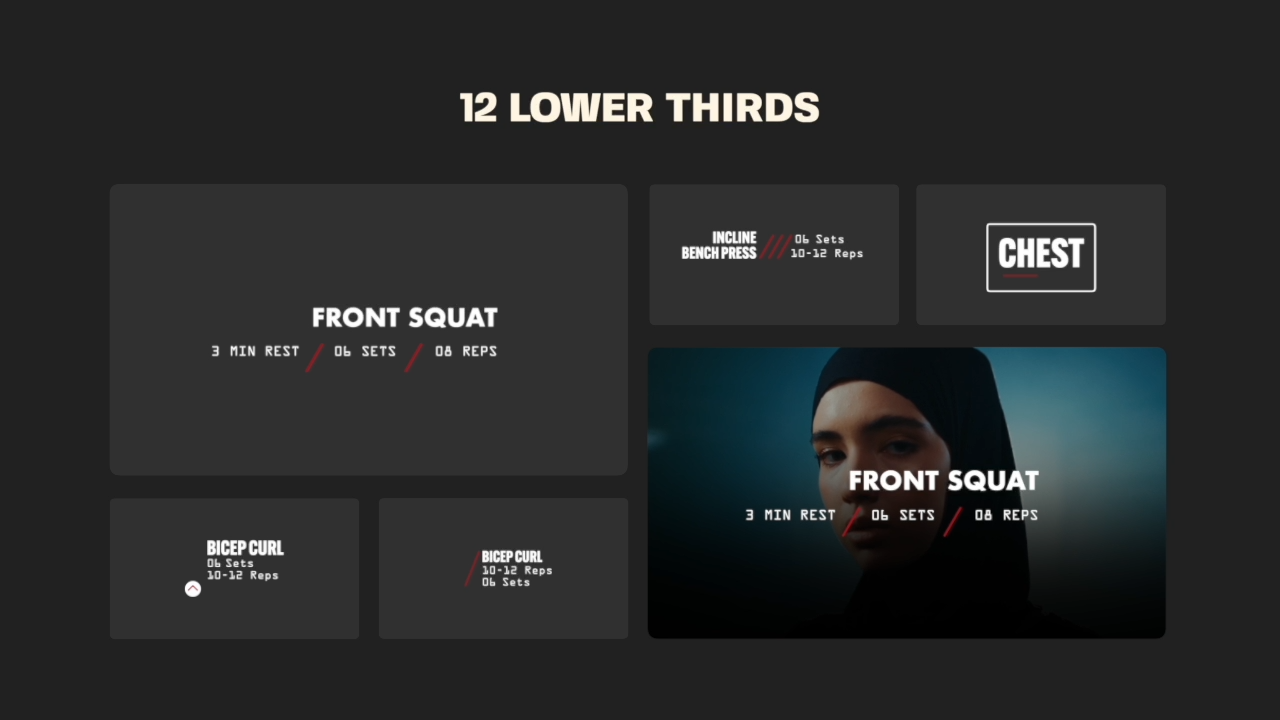 Bold Lower-third - Free Premiere Pro Template