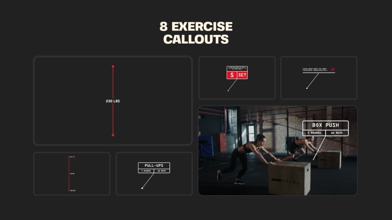 Call-Outs - Motion Graphics Templates