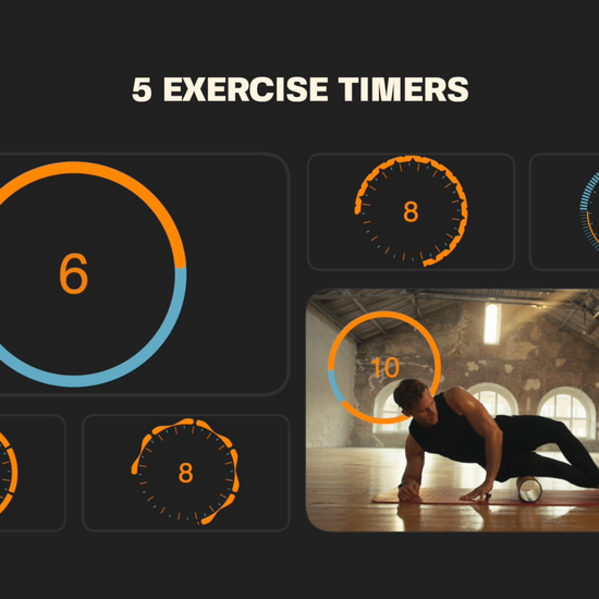Countdown Timers For Fitness - After Effects Templates