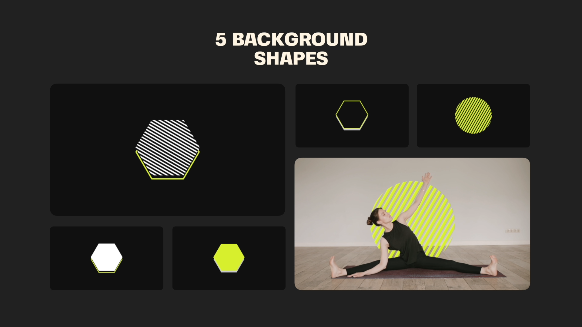 Shape Element Pack - Motion Graphics Templates
