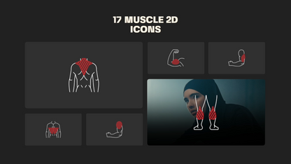 Sport And Fitness - Thin Line Icons (MOGRT)