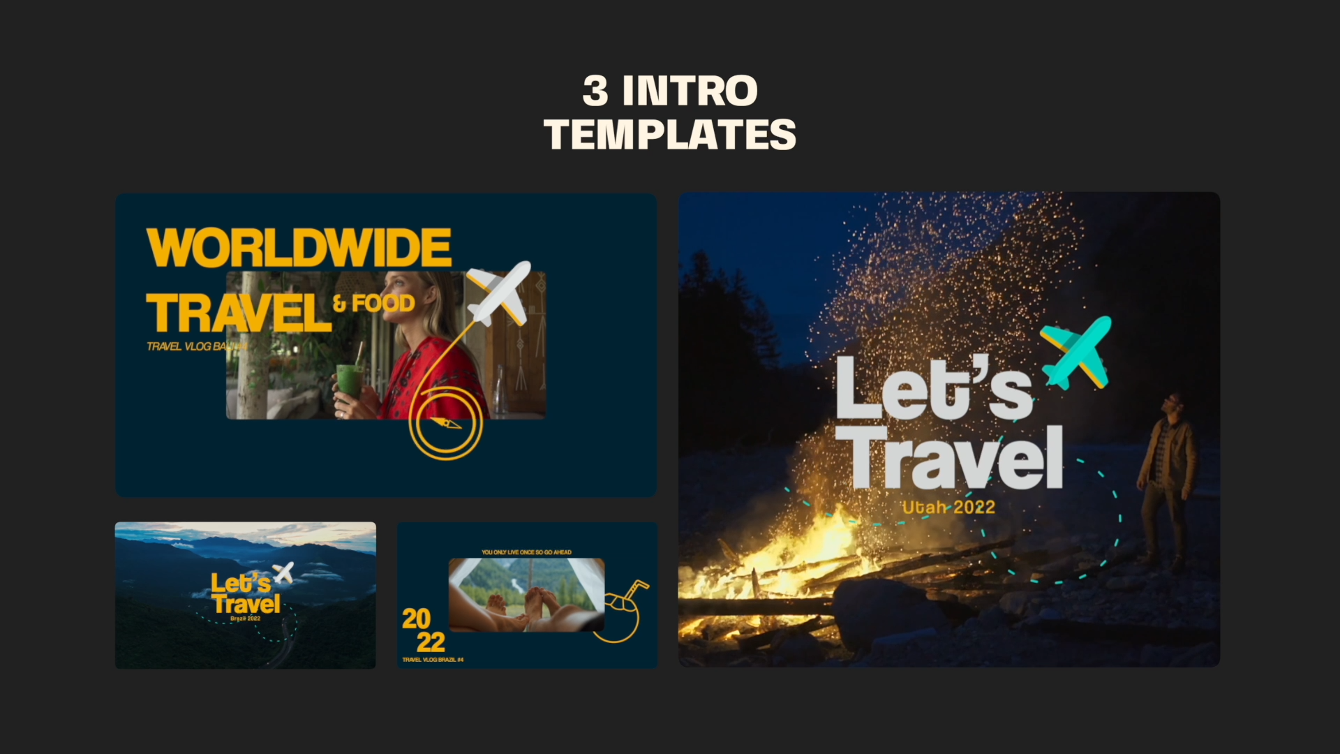 Travel Opener | MOGRT - Video Template