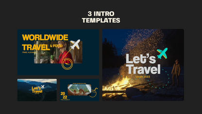 Travel Opener | MOGRT - Video Template