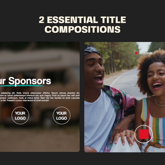Travel Opener | MOGRT, Premiere Pro Templates