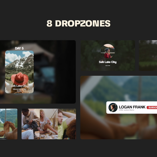 Travel titles - Motion Graphics Templates