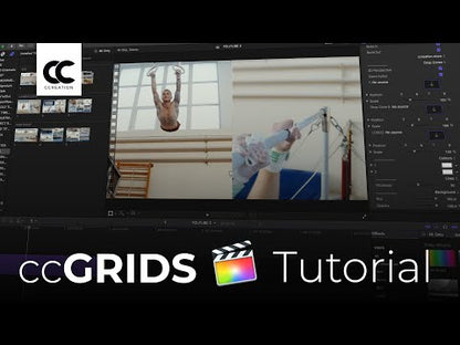 Grid Split Screen Layout